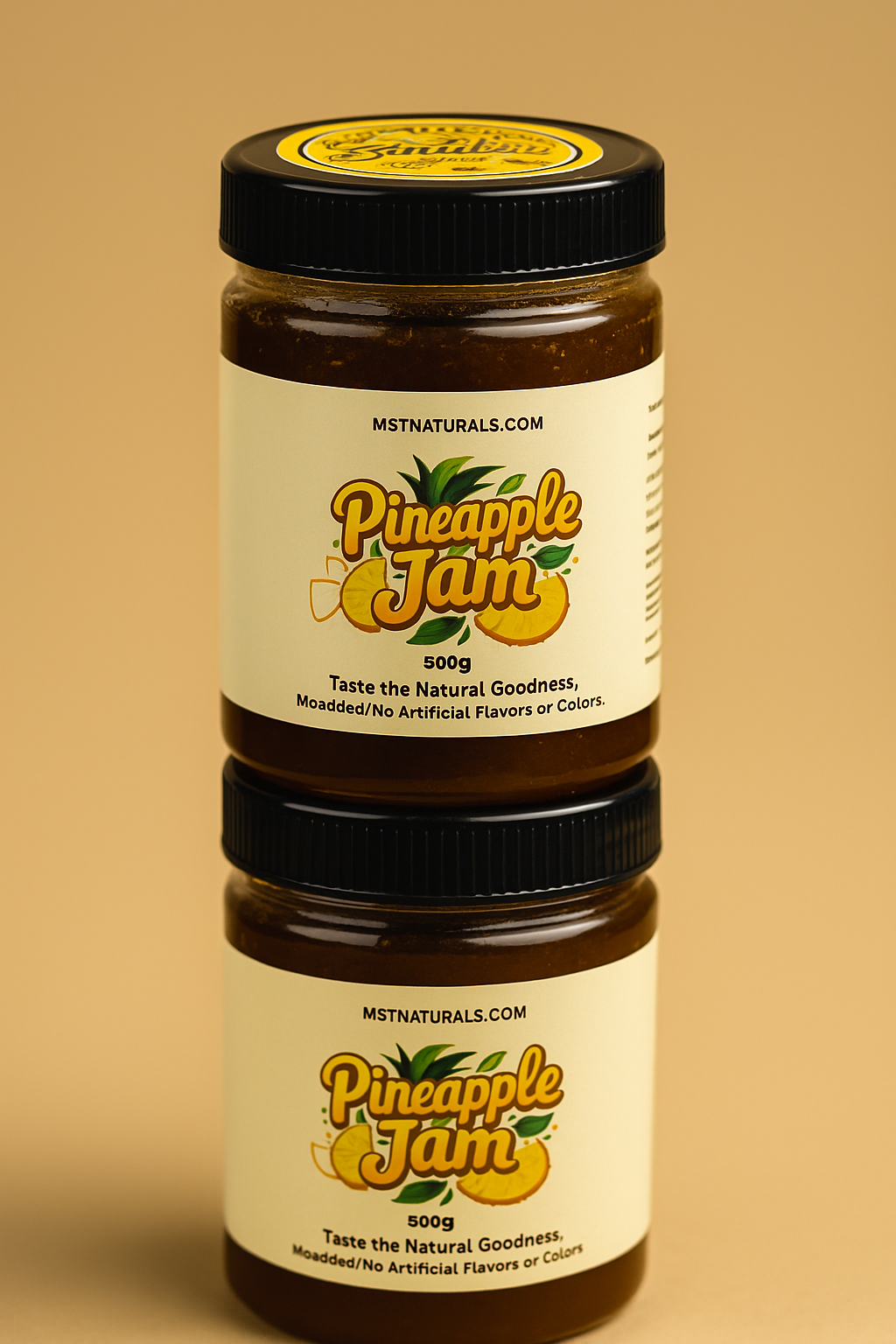 WHITE SUGAR 100%PURE PINEAPPLE JAM