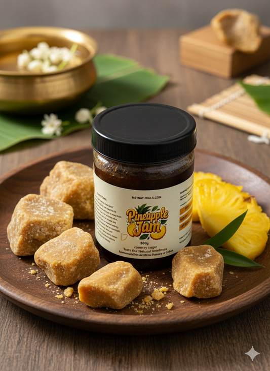 🍍 100% Pure & Homemade country sugar pineapple jam